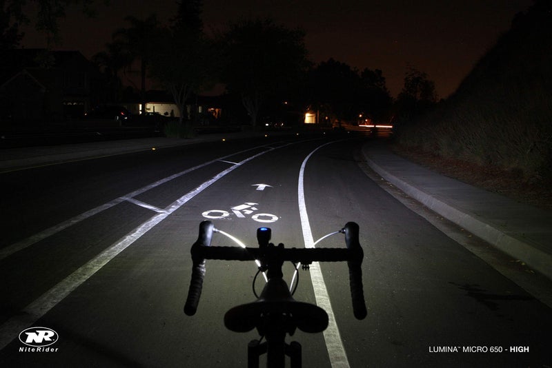 NiteRider Lumina Micro Sabre Bike Light Combo 650 Lumen Headlight 110 Lumen Taillight USB Rechargeable Bicycle LED Front and Back Light IP64 Waterproof Mountain Road Commuting MTB Cycling Safety Flash - Image 2